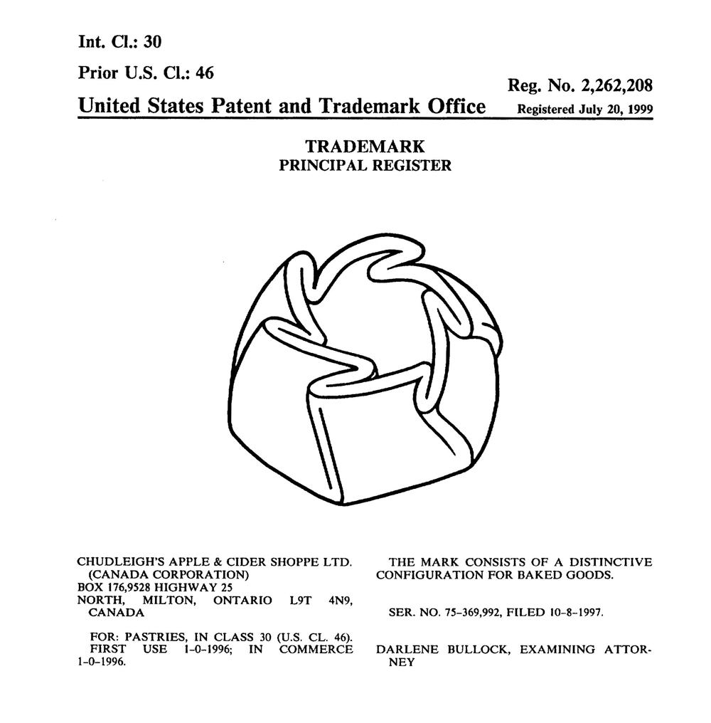 US TM Patent 2262208